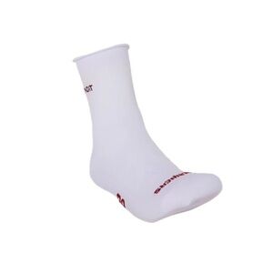 Bandit Running Grid Knit Run Socks- 1 pair XS/S, Red/Currant text
